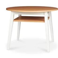 Wooden Round Table & Chairs Set><noscript><img width=