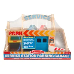 Wooden Service Station Parking Garage><noscript><img width=