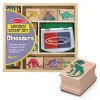 Wooden Stamp Set - Dinosaurs>Melissa & Doug