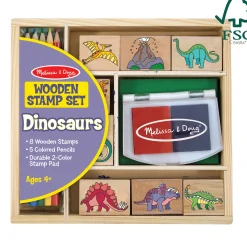 Wooden Stamp Set - Dinosaurs><noscript><img width=