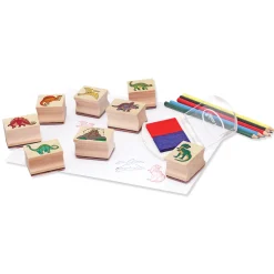 Wooden Stamp Set - Dinosaurs><noscript><img width=