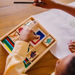 Wooden Stamp Set - Dinosaurs><noscript><img width=