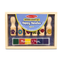 Wooden Stamp Set - Happy Handles>Melissa & Doug Hot