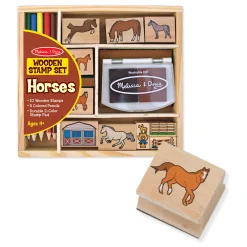 Wooden Stamp Set - Horses>Melissa & Doug Best