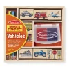 Wooden Stamp Set - Vehicles>Melissa & Doug New