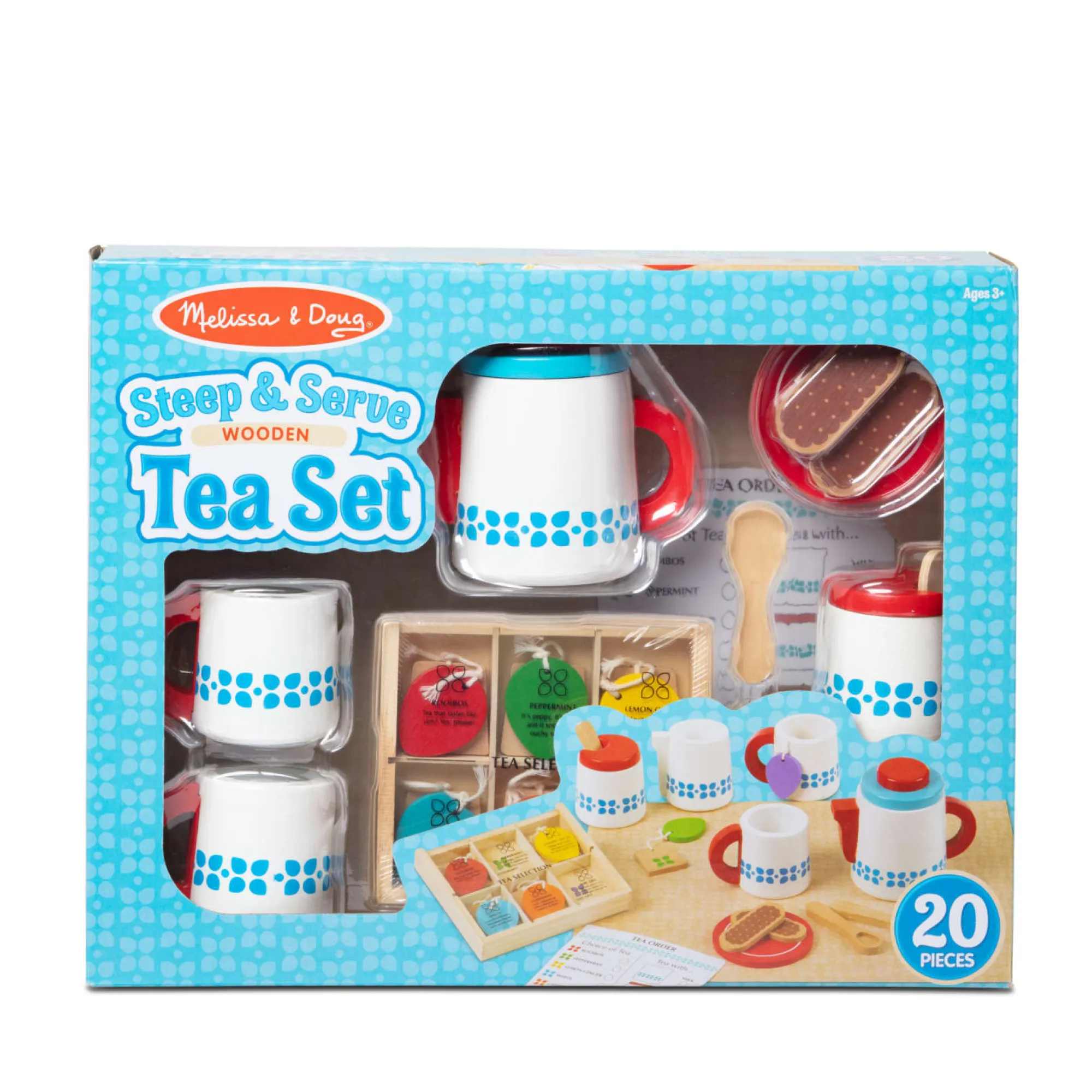 Wooden Steep & Serve Tea Set>Melissa & Doug Clearance