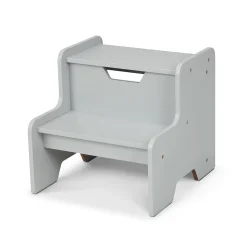 Wooden Step Stool – Gray>Melissa & Doug Sale