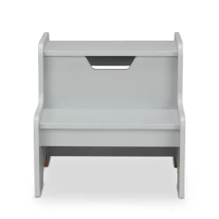 Wooden Step Stool – Gray><noscript><img width=