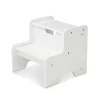 Wooden Step Stool - White>Melissa & Doug Sale