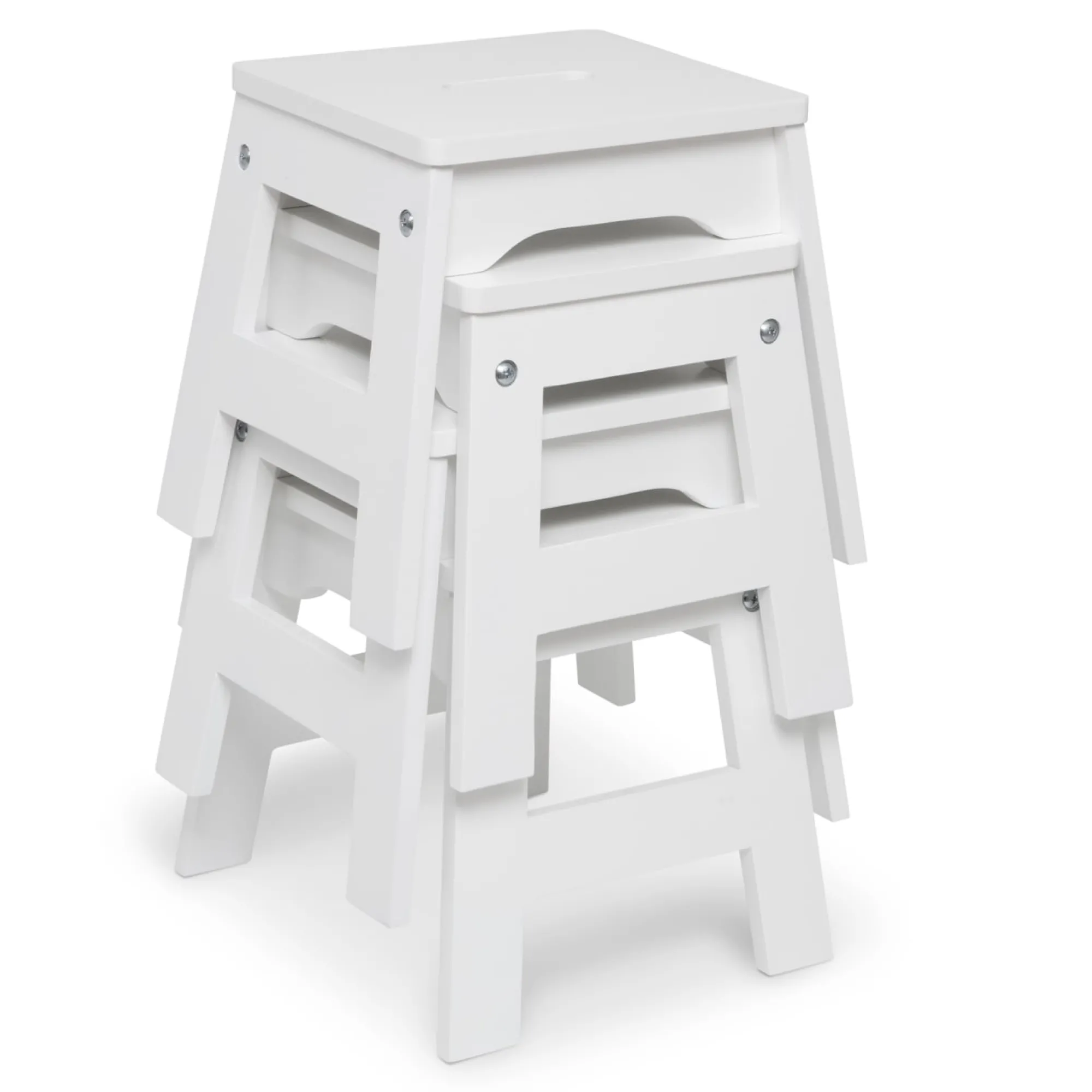 Wooden Stools – Set of 4>Melissa & Doug New