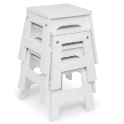 Wooden Stools – Set of 4><noscript><img width=