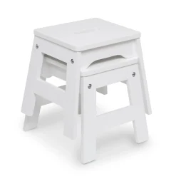 Wooden Stools – Set of 2><noscript><img width=