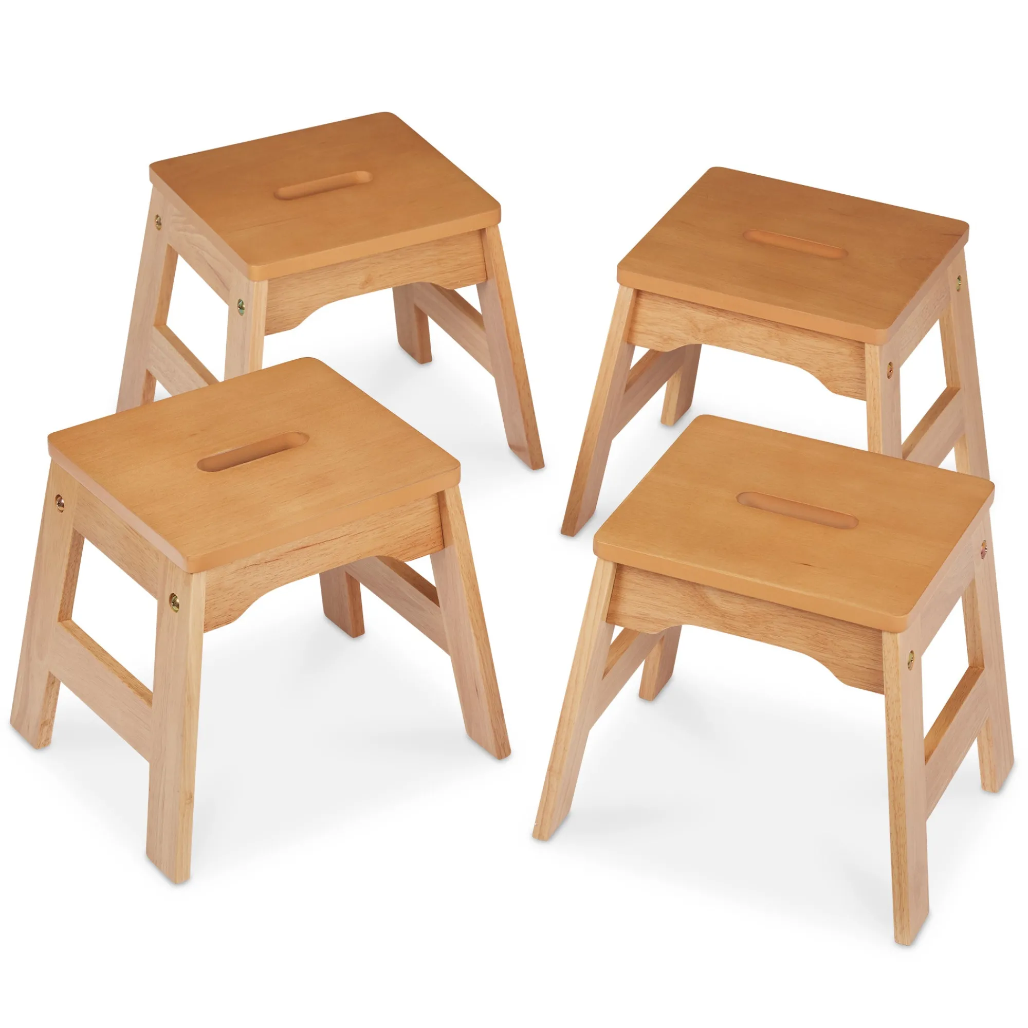 Wooden Stools – Set of 4>Melissa & Doug Best