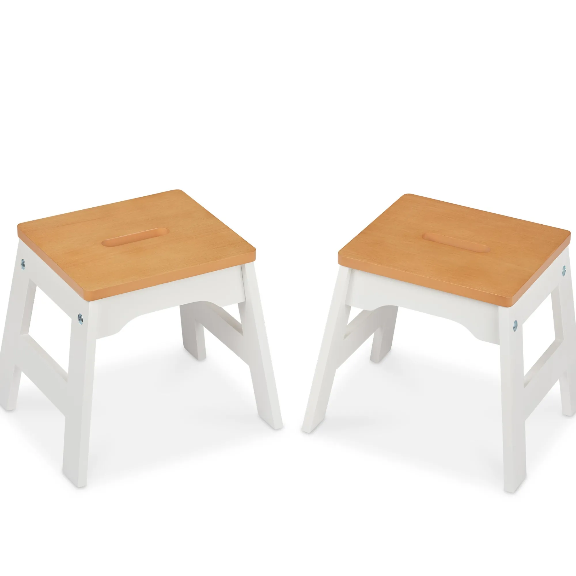 Wooden Stools – Set of 2>Melissa & Doug New