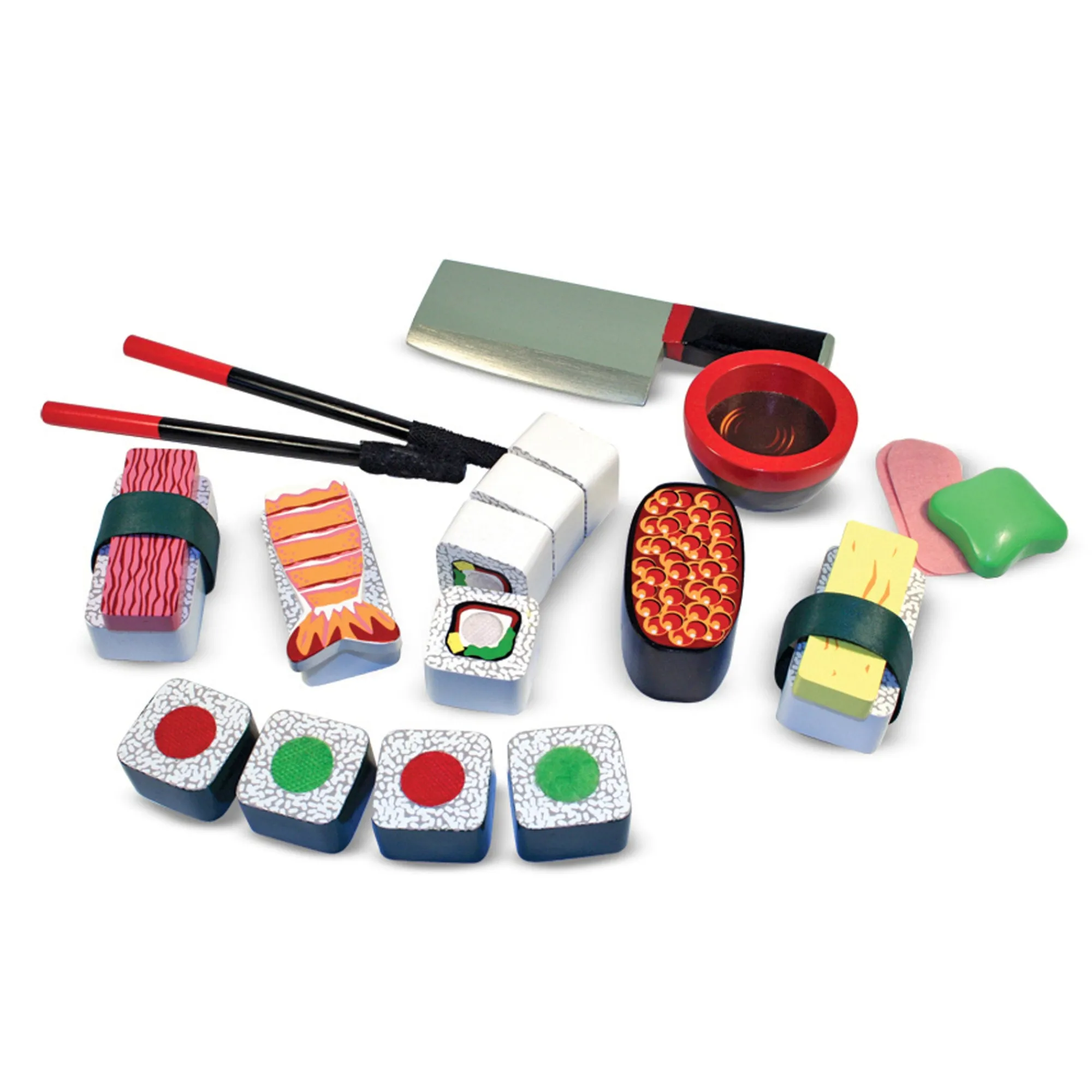 Wooden Sushi Slicing Play Set>Melissa & Doug Outlet