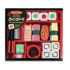 Wooden Sushi Slicing Play Set><noscript><img width=