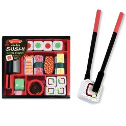 Wooden Sushi Slicing Play Set><noscript><img width=