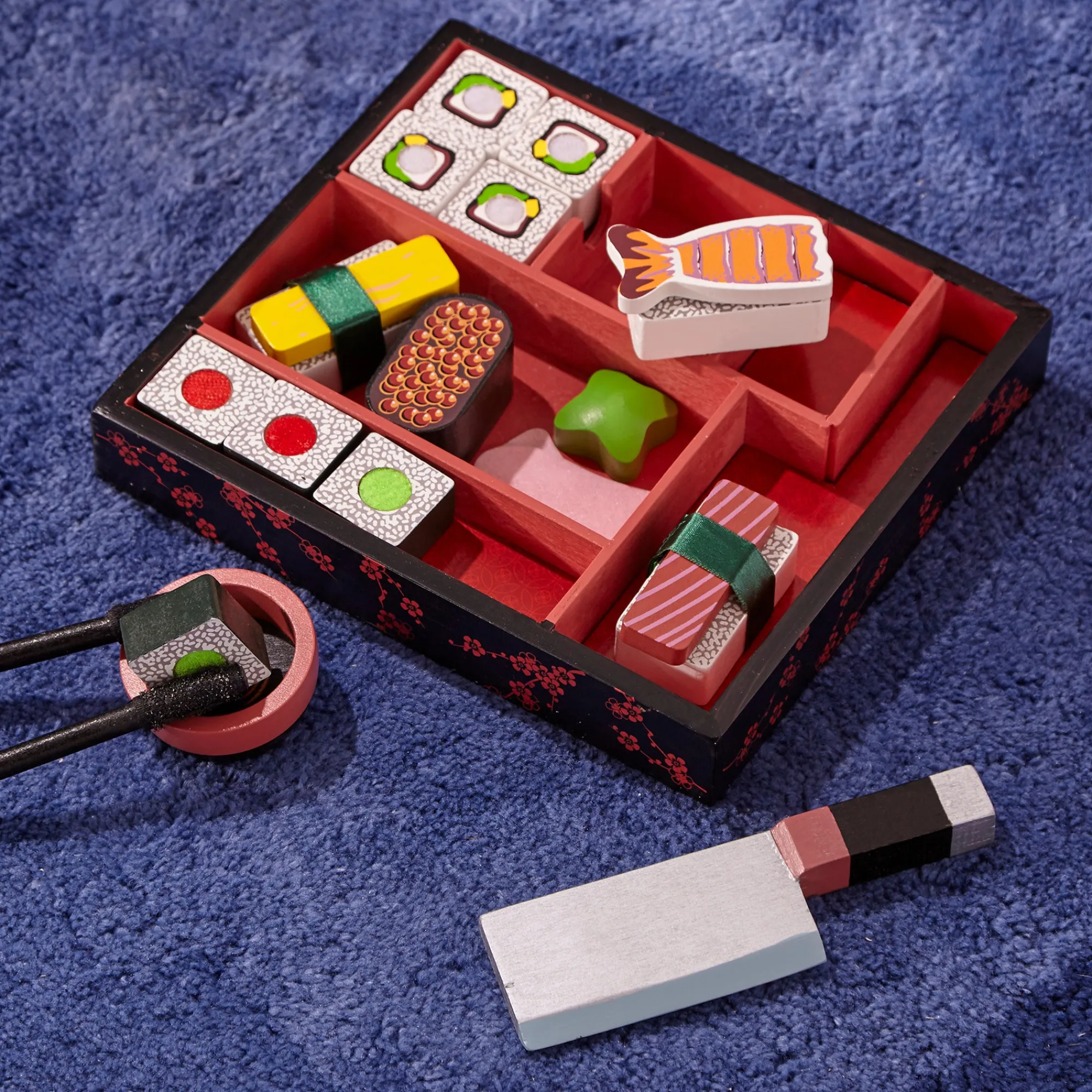 Wooden Sushi Slicing Play Set>Melissa & Doug Outlet