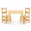 Wooden Table & Chairs - Natural>Melissa & Doug New