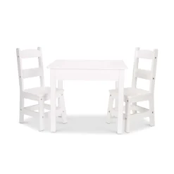 Wooden Table & Chairs - White>Melissa & Doug Outlet