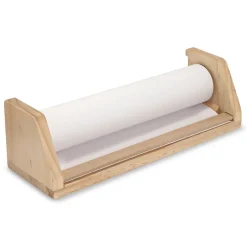 Wooden Tabletop Paper Roll Dispenser><noscript><img width=