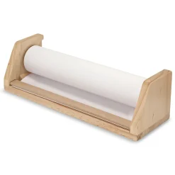 Wooden Tabletop Paper Roll Dispenser><noscript><img width=