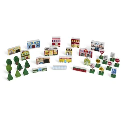 Wooden Town Play Set>Melissa & Doug