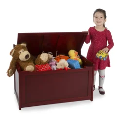 Wooden Toy Chest (Espresso)><noscript><img width=