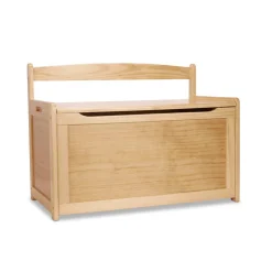 Wooden Toy Chest (Honey)><noscript><img width=