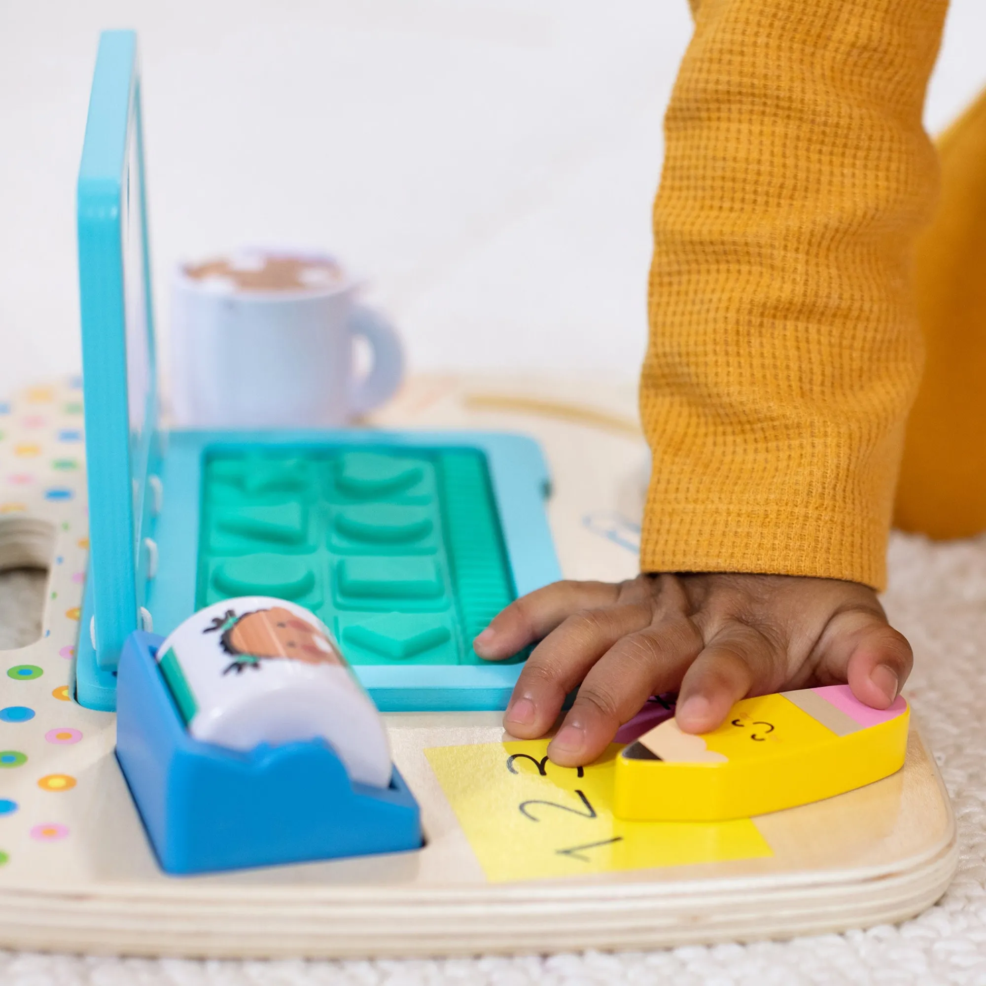 Wooden Work & Play Desktop Activity Board>Melissa & Doug Online