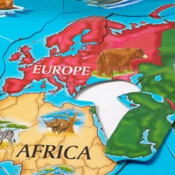 World Map Floor Puzzle - 33 Pieces>Melissa & Doug Hot