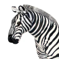 Zebra Lifelike Plush Stuffed Animal><noscript><img width=