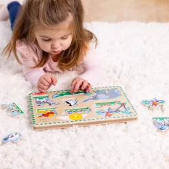 Zoo Animals Sound Puzzle - 8 Pieces><noscript><img width=