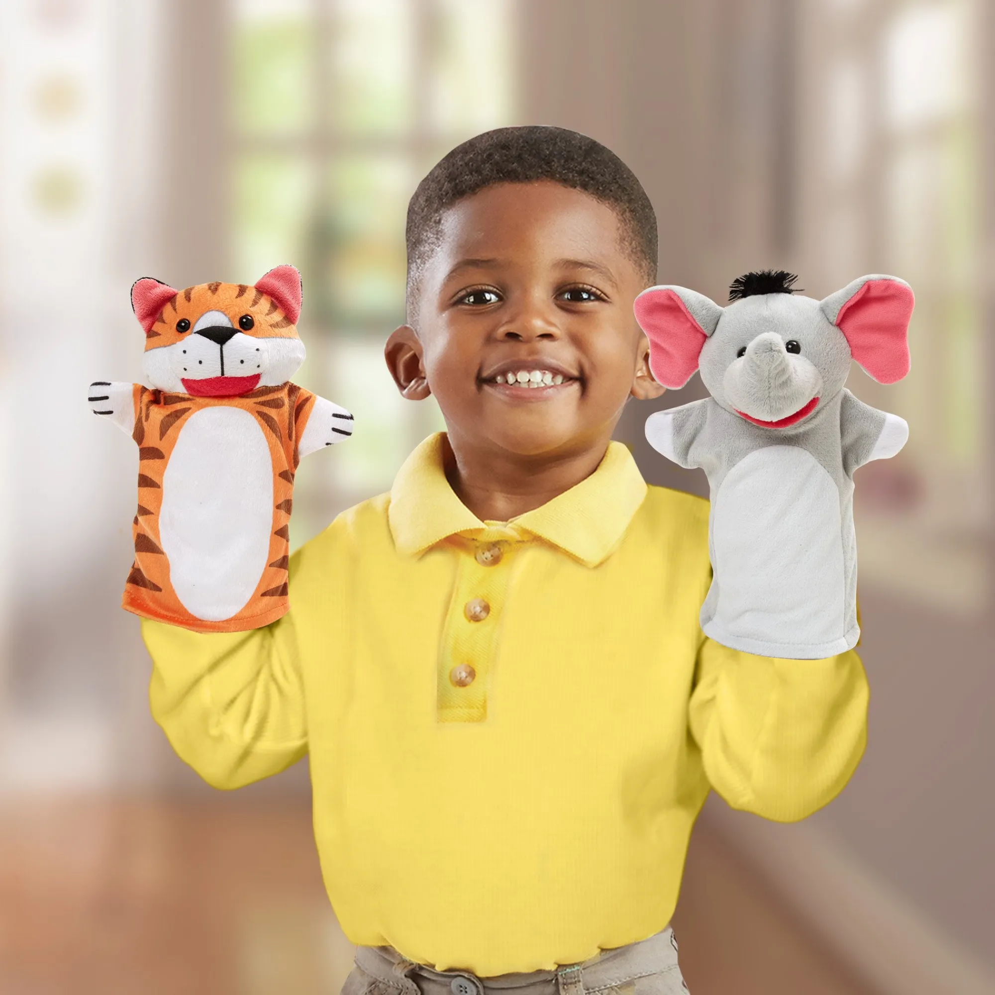 Zoo Friends Hand Puppets>Melissa & Doug New